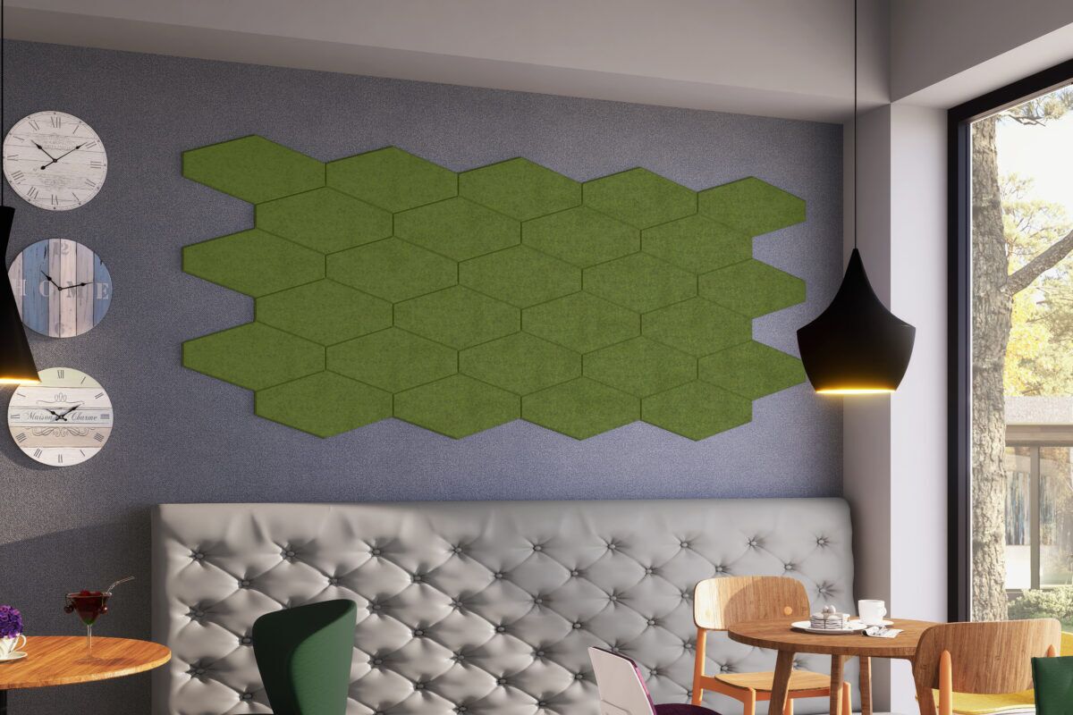 Mosaïque - Hexagone allongé