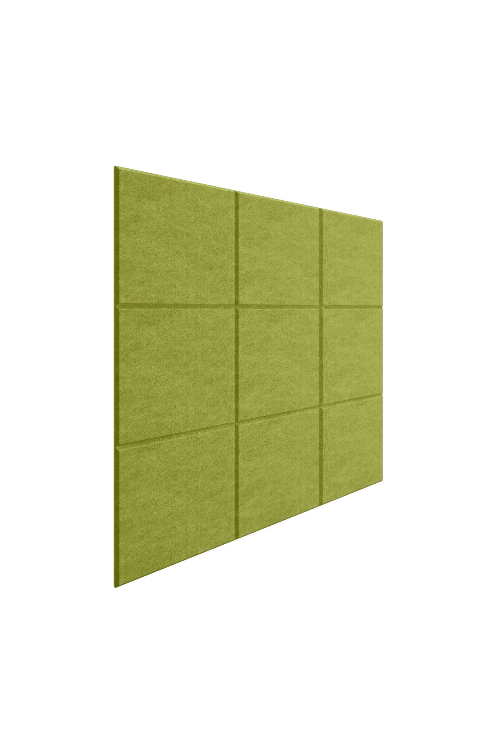 Alpha Acoustic Tile Square - Fuzzy Green