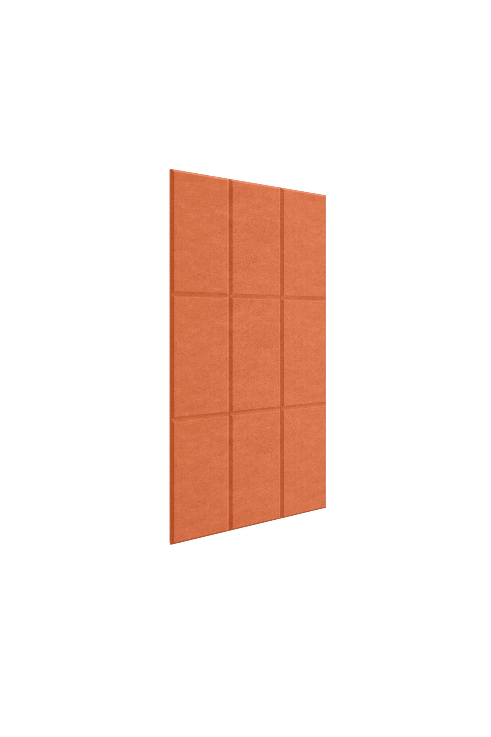 Alpha Acoustic Tile Rectangle - Orange