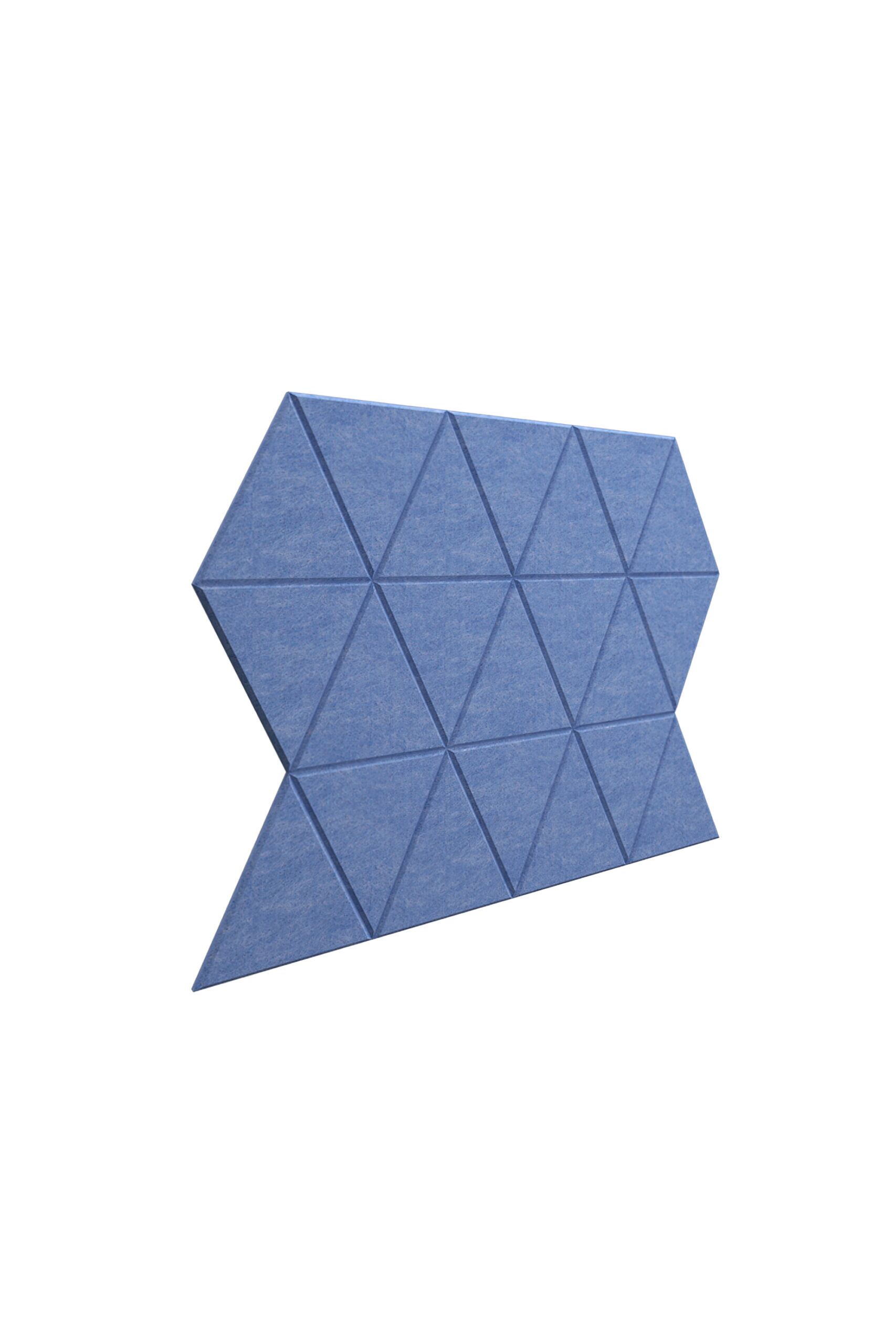 Alpha Panel Tile Triangle - Soft Blue