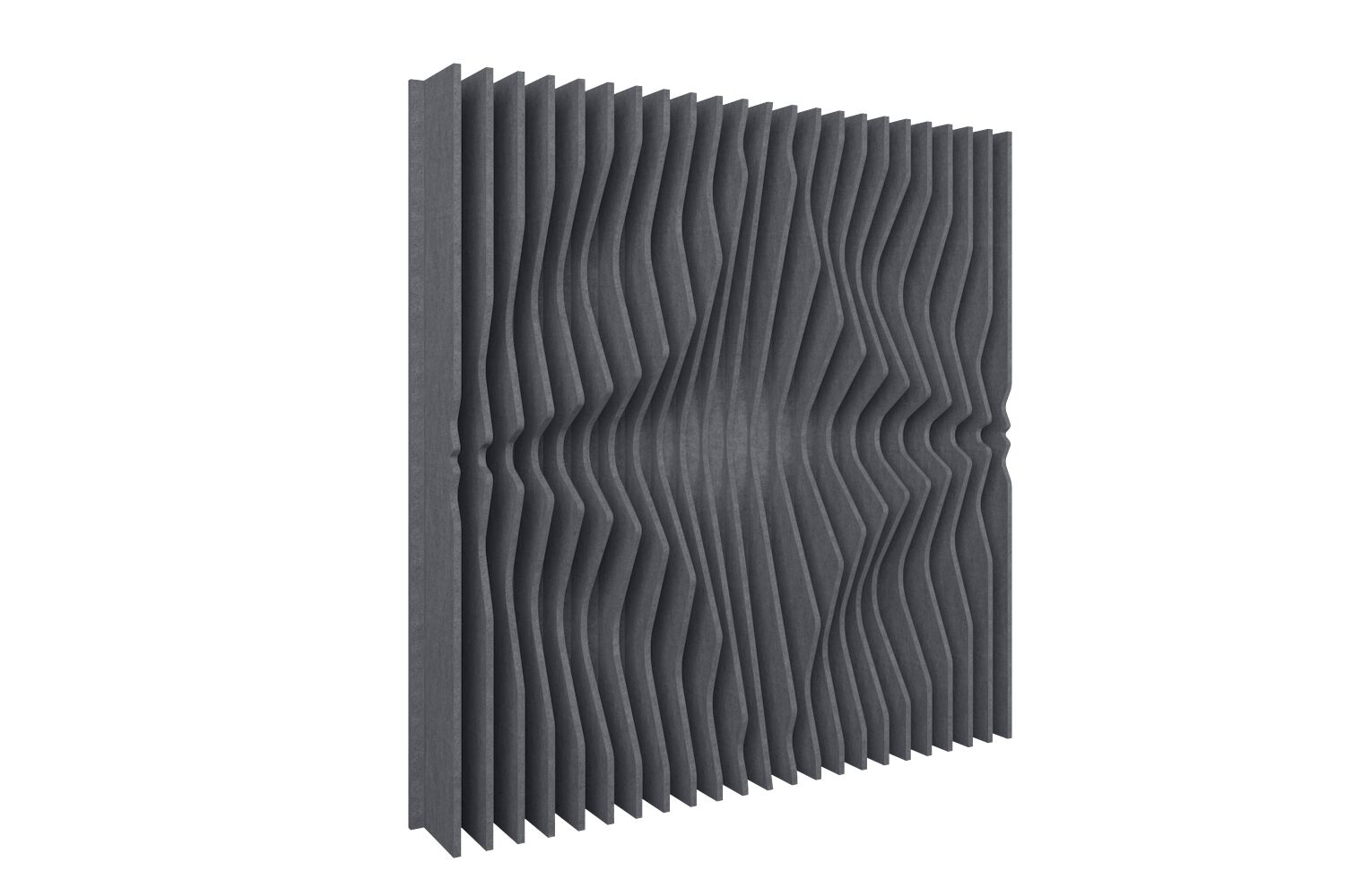 Tone Wall Concave - Slate Grey